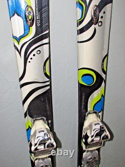 K2 Lotta LUV TNine T9 women's skis 156cm with Marker 11.0 adjustable bindings