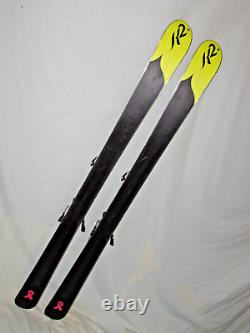 K2 Lotta LUV TNine T9 women's skis 156cm with Marker 11.0 adjustable bindings