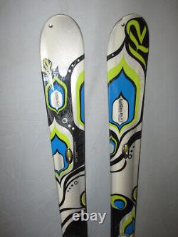 K2 Lotta LUV TNine T9 women's skis 163cm with Marker 11.0 adjustable bindings