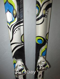 K2 Lotta LUV TNine T9 women's skis 163cm with Marker 11.0 adjustable bindings