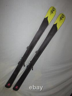 K2 Lotta LUV TNine T9 women's skis 163cm with Marker 11.0 adjustable bindings