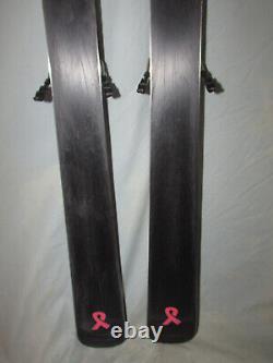 K2 Lotta LUV TNine T9 women's skis 163cm with Marker 11.0 adjustable bindings