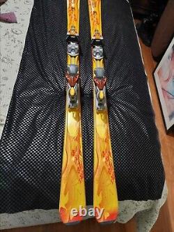 K2 Lotta Luv TNine T9 Women's Skis 160 cm With Marker Mod 11 Bindings adjustable