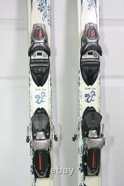 K2 Lotta Luv TNine T9 Women's Skis with Rossignol Adjustable Bindings 160 cm