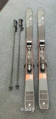 K2 Mindbender 99ti 170cm Skis with Griffon Marker Bindings + Swix Excalibur Poles