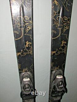K2 Mystery LUV TNine T9 women's skis 153cm with Rossignol 100 DEMO ski bindings