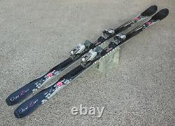 K2 ONE LUV T-NINE 174cm WOMEN'S ALL MOUNTAIN SKIS with MARKER M1000 BINDINGS