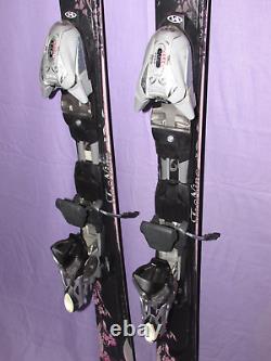 K2 ONE LUV TNine women's all mountain skis 146cm w Marker 11.0 Ti ski bindings