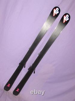 K2 ONE LUV TNine women's all mountain skis 146cm w Marker 11.0 Ti ski bindings