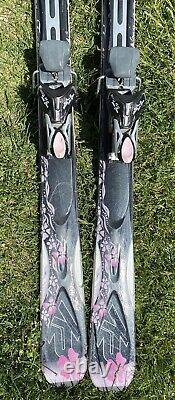 K2 ONE LUV TNine women's all mountain skis 167cm with Marker 11.0 ski bindings