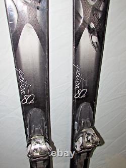 K2 Potion 80X Ti women's skis 153cm with Marker ERC 11 TC adjustable bindings