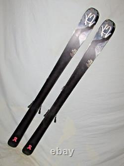 K2 Potion 80X Ti women's skis 153cm with Marker ERC 11 TC adjustable bindings