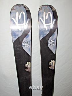 K2 Potion 80X Ti women's skis 153cm with Marker ERC 11 TC adjustable bindings