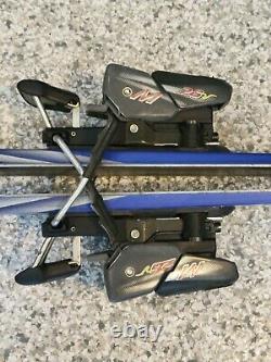K2 Reflex Skis 168cm with Marker M28V Twin Cam Bindings Sportube Travel Case