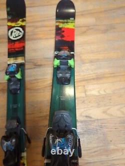 K2 Shreditor 85 Skis 129cm With Marker bindings Good Used Condition