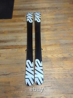 K2 Shreditor 85 Skis 129cm With Marker bindings Good Used Condition