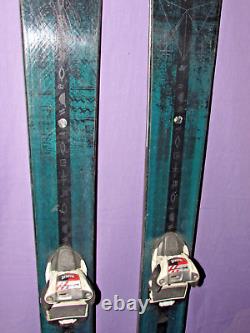 K2 Shreditor 92 all mountain freestyle skis 163cm with Marker SQUIRE 11 bindings