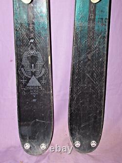 K2 Shreditor 92 all mountain freestyle skis 163cm with Marker SQUIRE 11 bindings