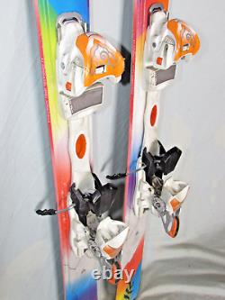 K2 Superstitious women's all mtn skis 153cm with Marker 11.0 adjustable bindings