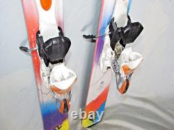 K2 Superstitious women's all mtn skis 153cm with Marker 11.0 adjustable bindings