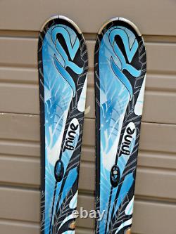 K2 T9 True Luv 149cm Women's All-Mountain SKIS K2/Marker Integrated Bindings