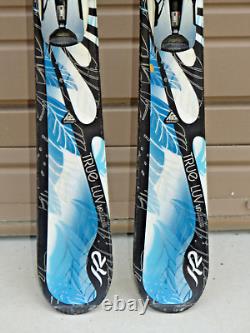 K2 T9 True Luv 149cm Women's All-Mountain SKIS K2/Marker Integrated Bindings