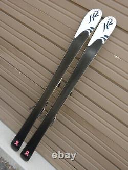 K2 T9 True Luv 149cm Women's All-Mountain SKIS K2/Marker Integrated Bindings