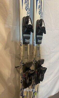 K2 TNine Lotta Luv 160cm 119-78-105 r=15m Skis Tyrolia SP100 Adjustable Binding