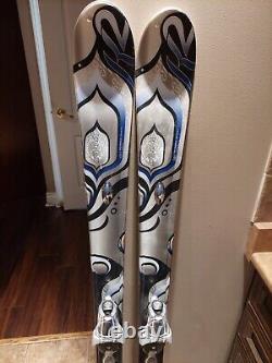 K2 TNine True Luv 149CM All Mountain Lady's Skis WithMarker Mod 10.0 Bindings