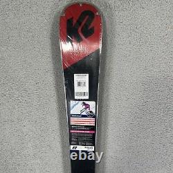 K2 Tough Luv Skis Womens All Mountain Purple 146 CM Breast Cancer No Bindings