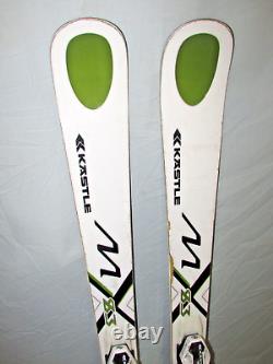 Kastle MX83 all mtn carving skis 153cm with Marker K12 CTi adjustable bindings