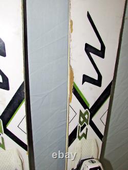 Kastle MX83 all mtn carving skis 153cm with Marker K12 CTi adjustable bindings