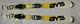 Kids junior skis HEAD 117cm skis + adjustable tyrolia bindings 21.5 to 24.5 NEW