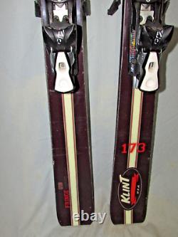 Klint FRINGE Boutique All Mountain skis 173cm with Salomon Z10 DEMO adj. Bindings