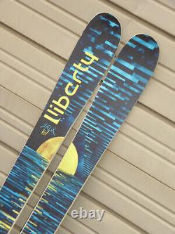 LIBERTY HELIX 105 Carbon Bamboo All-Mountain Powder SKIS 167cm no bindings