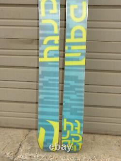 LIBERTY HELIX 105 Carbon Bamboo All-Mountain Powder SKIS 167cm no bindings