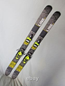 LINE GIZMO kid's jr all mountain Twin Tip skis 133cm w LOOK NX7 JR ski bindings