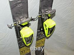 LINE GIZMO kid's jr all mountain Twin Tip skis 133cm w LOOK NX7 JR ski bindings