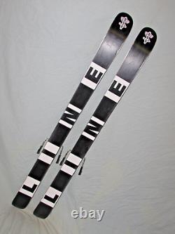 LINE GIZMO kid's jr all mountain Twin Tip skis 133cm w LOOK NX7 JR ski bindings