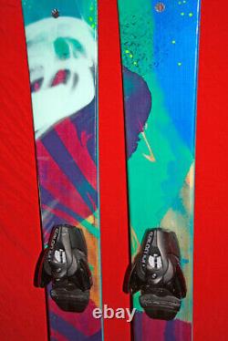 LINE PANDORA 95 Women's Freeride SKIS 152cm with Salomon STH 10 Bindings