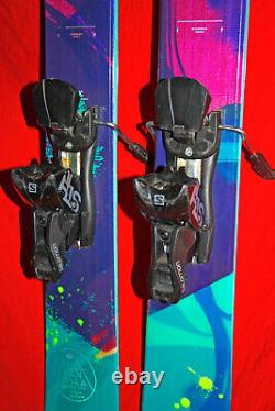 LINE PANDORA 95 Women's Freeride SKIS 152cm with Salomon STH 10 Bindings