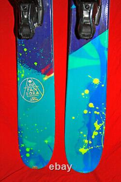 LINE PANDORA 95 Women's Freeride SKIS 152cm with Salomon STH 10 Bindings