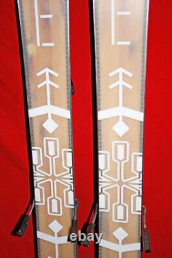 LINE PANDORA 95 Women's Freeride SKIS 152cm with Salomon STH 10 Bindings