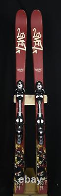 LINE TWENESIXTY twin SKIS SIZE 164 CM WITH SALOMON BINDINGS