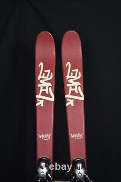 LINE TWENESIXTY twin SKIS SIZE 164 CM WITH SALOMON BINDINGS