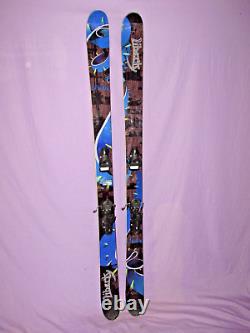 Liberty HELIX all mountain Powder skis 187cm with Rossignol 100 ski bindings