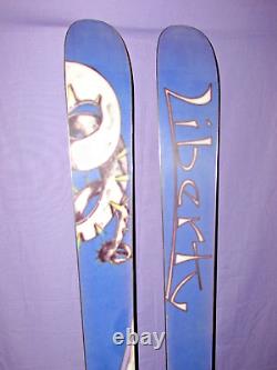 Liberty HELIX all mountain Powder skis 187cm with Rossignol 100 ski bindings