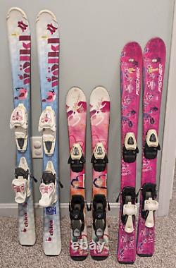 Lot Of 3 Kids Skis