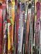 Lot of 10 Used Un-Rideable Individual SKIS for DIY, Custom Furniture, Decoration