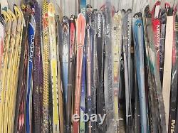 Lot of 10 Used Un-Rideable Individual SKIS for DIY, Custom Furniture, Decoration